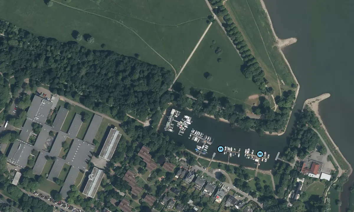 Satelite image of Yacht club Novesia e.V