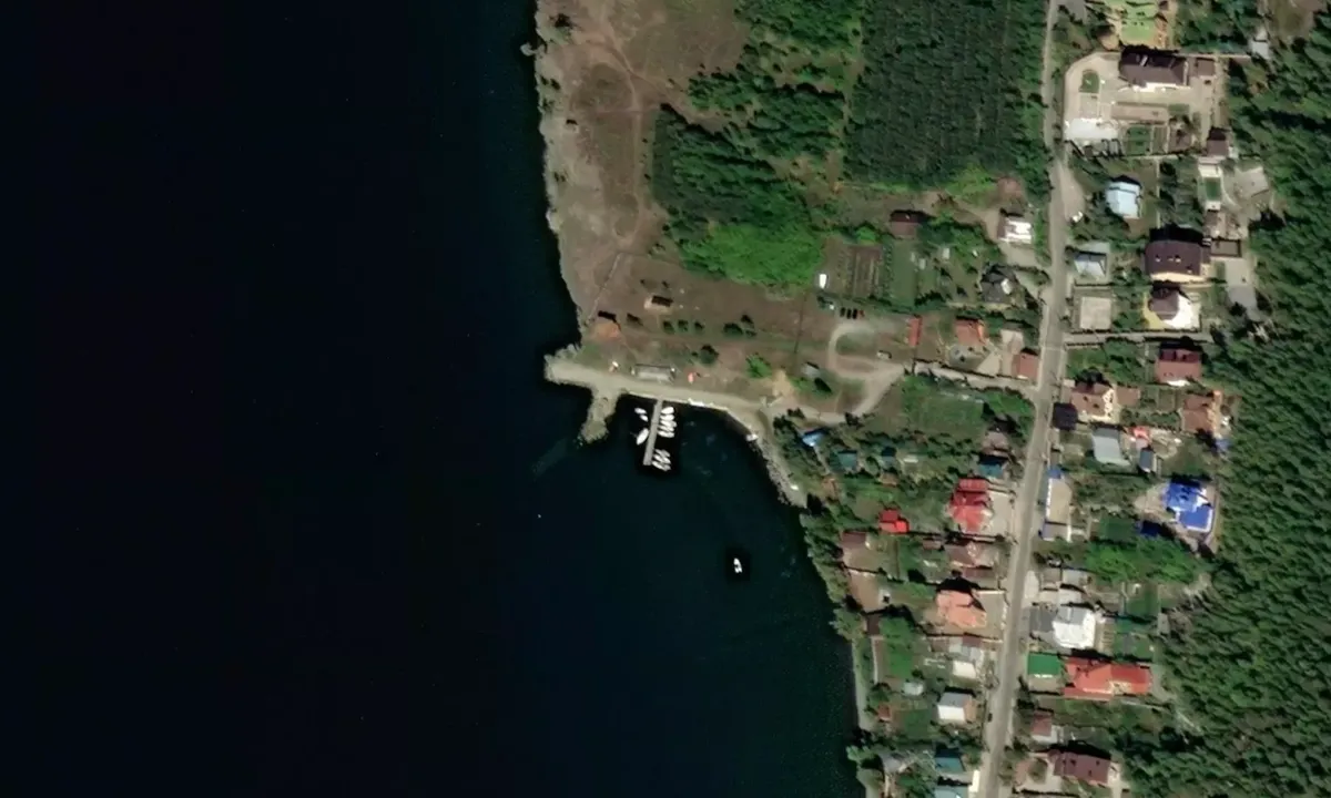 Satelite image of Yacht-Club Zarya