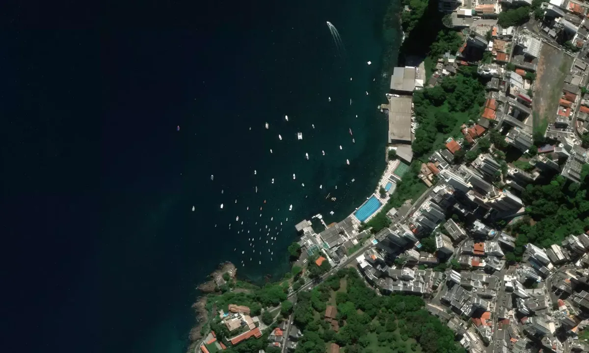 Satelite image of Yacht Clube da Bahia