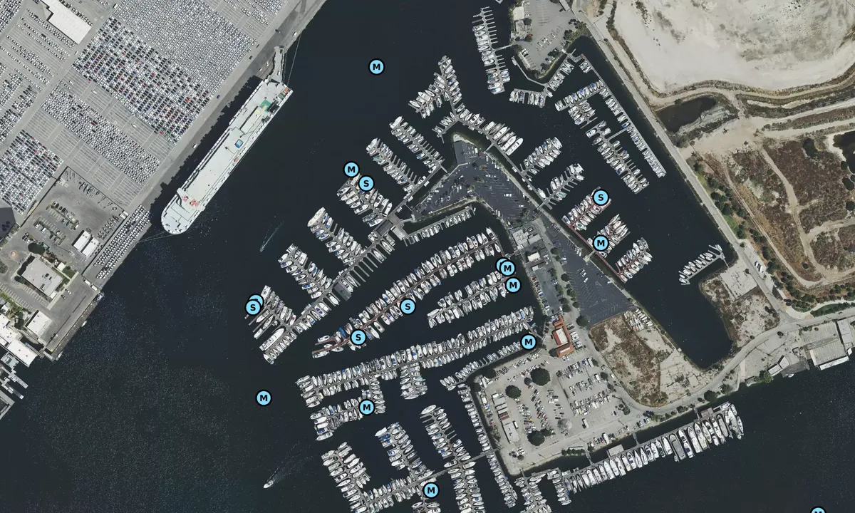 Satelite image of Yacht Haven Marina