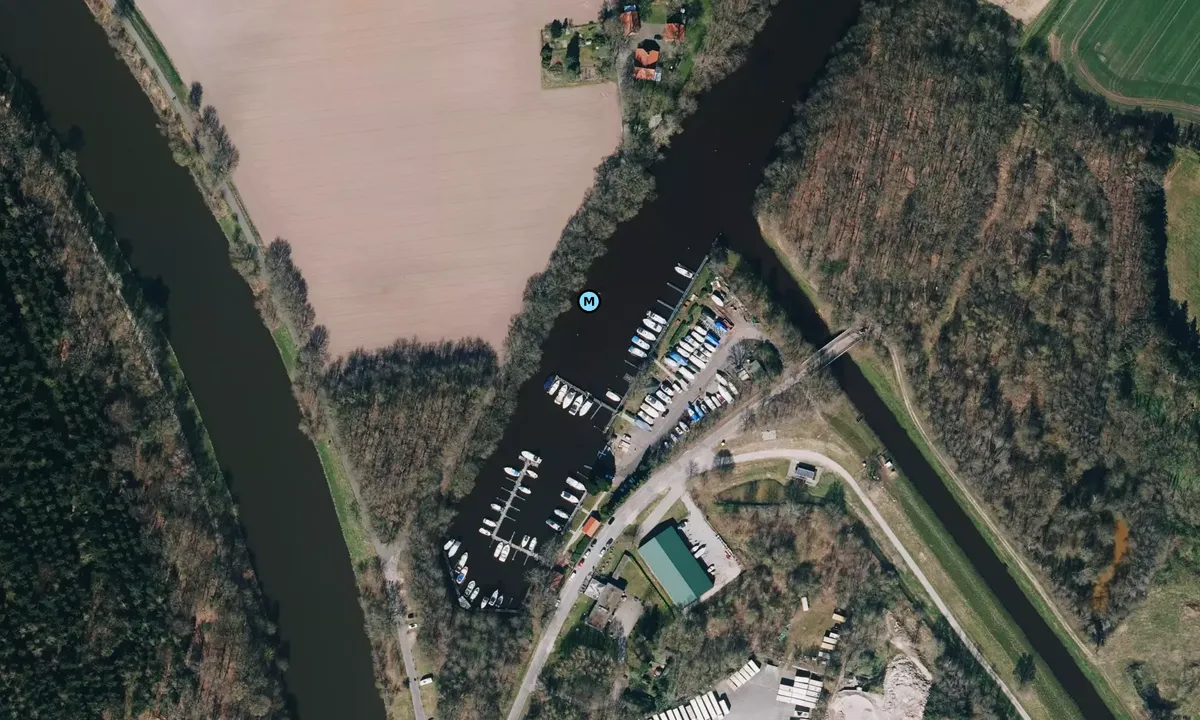 Satelite image of Yachtclub Hase Ems