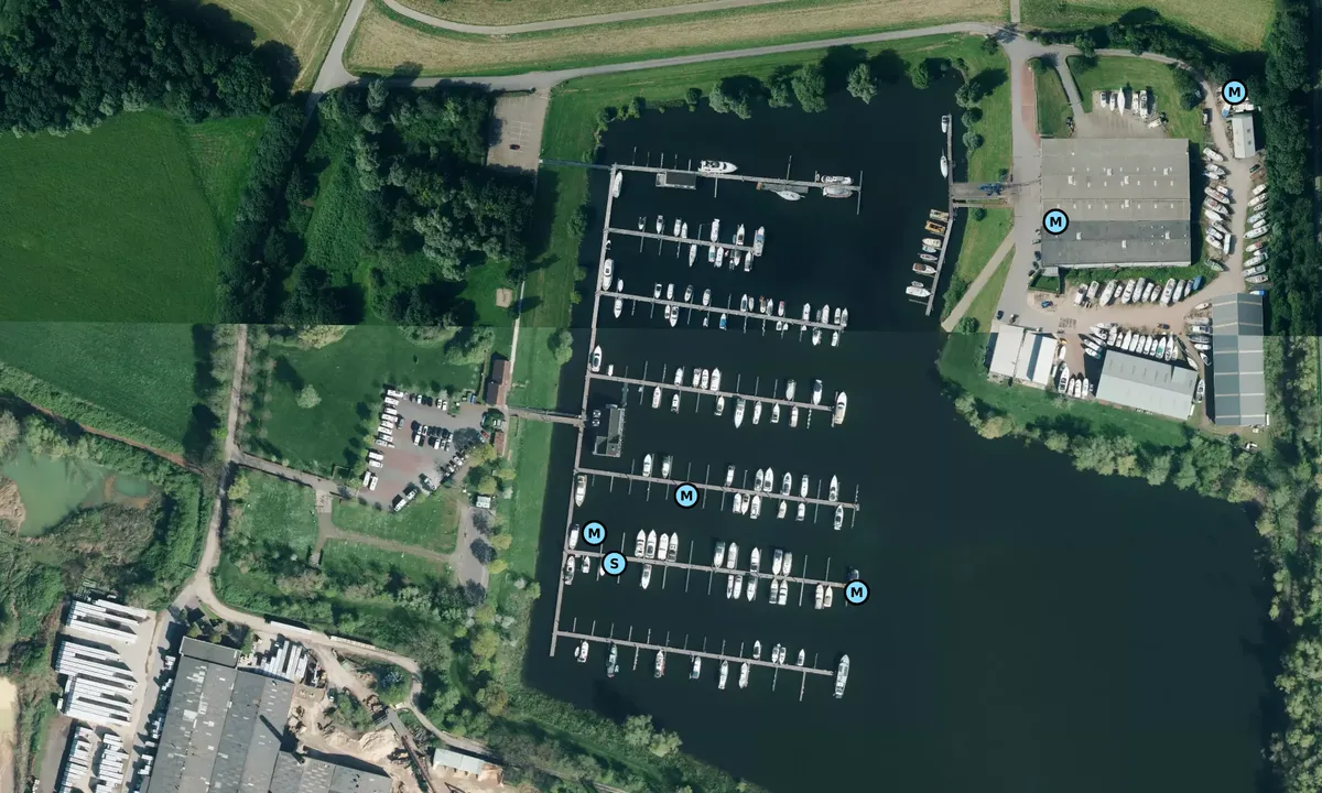 Satelite image of Yachthafen Emmerich 1