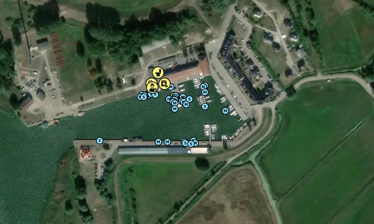 Satelite image of Yachthafen Karlshagen