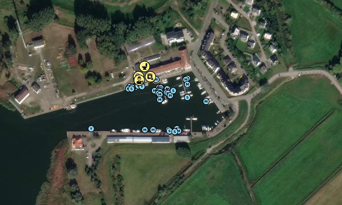 Satelite image of Yachthafen Karlshagen