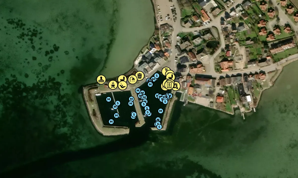 Satelite image of Yachthafen Lemkenhafen
