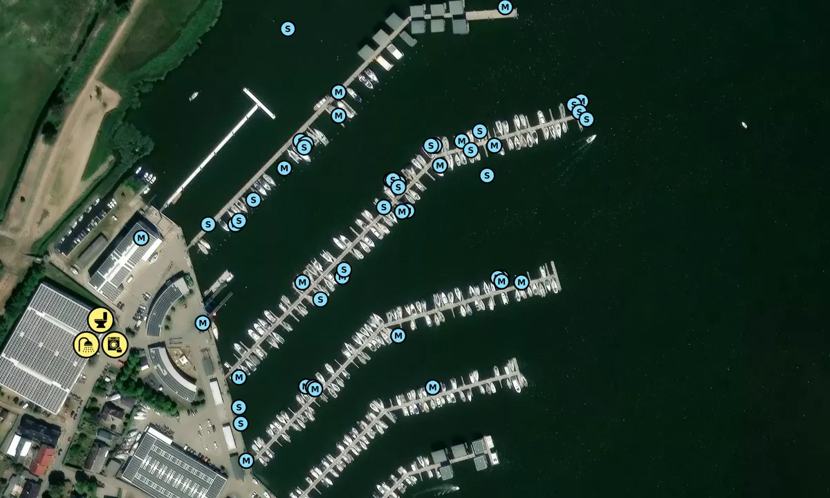 Satelite image of Yachthafen Marina Kröslin - Baltic Sea Resort