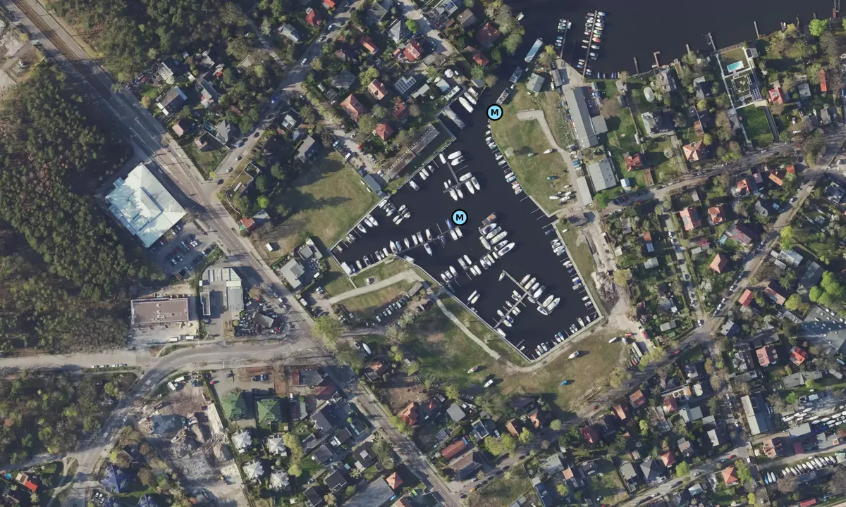 Satelite image of Yachthafen Schmöckwitz