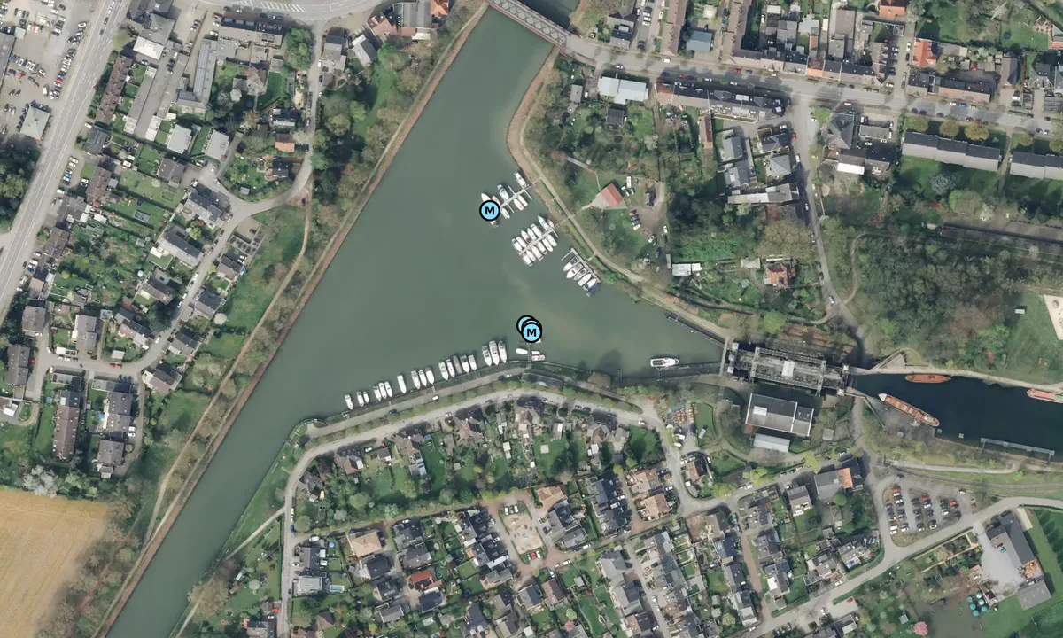 Satelite image of Yachthafen Ulk