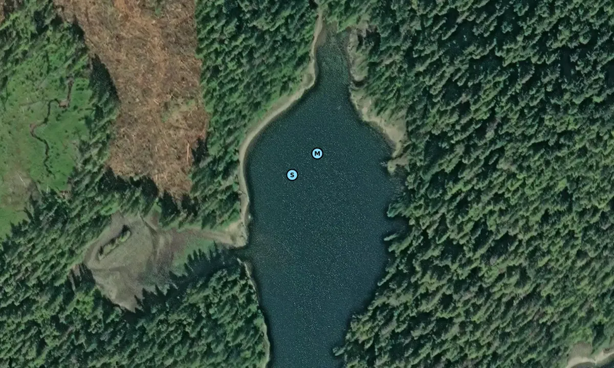 Satelite image of Yahku Cove