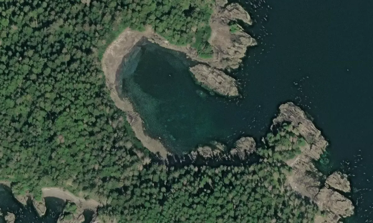 Satelite image of Yamani Cove East