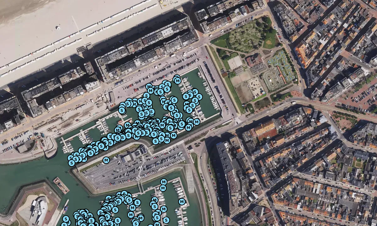 Satelite image of YC Vrije Noordzeezeilers