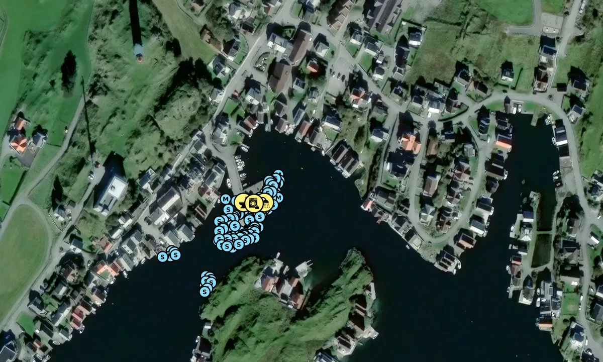 Satelite image of Ydstebøhavn Gjestekai - Kvitsøy