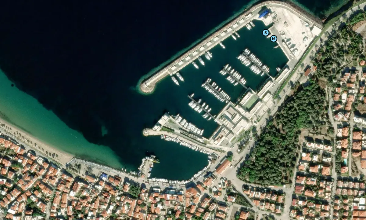Satelite image of Yenifoça