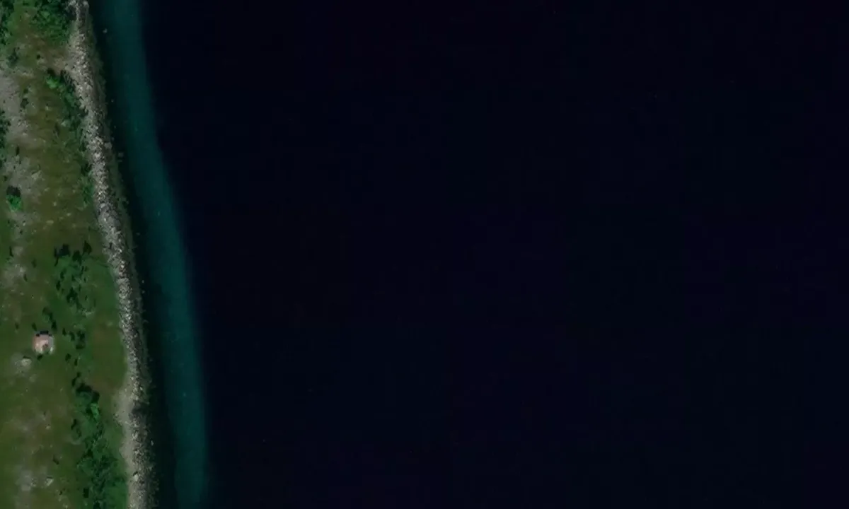 Satelite image of Ytre Gamvik