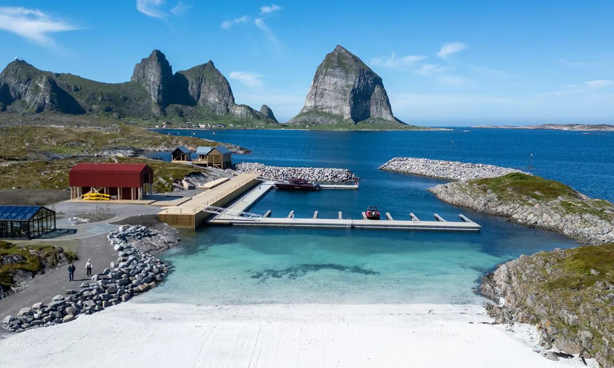 Ytri Harbour in May.