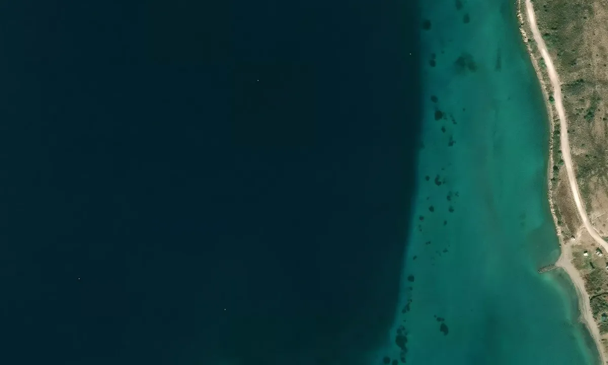 Satelite image of Yumru Koyu - Çeşme