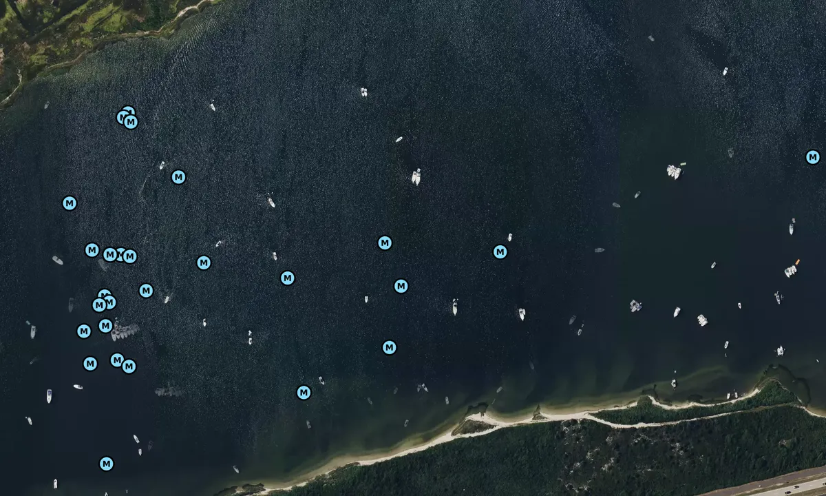Satelite image of Zacks Bay