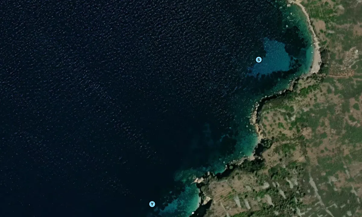 Satelite image of Zaljev Komiza