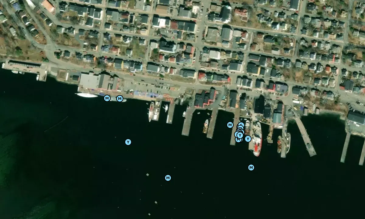Satelite image of Zwicker Wharf